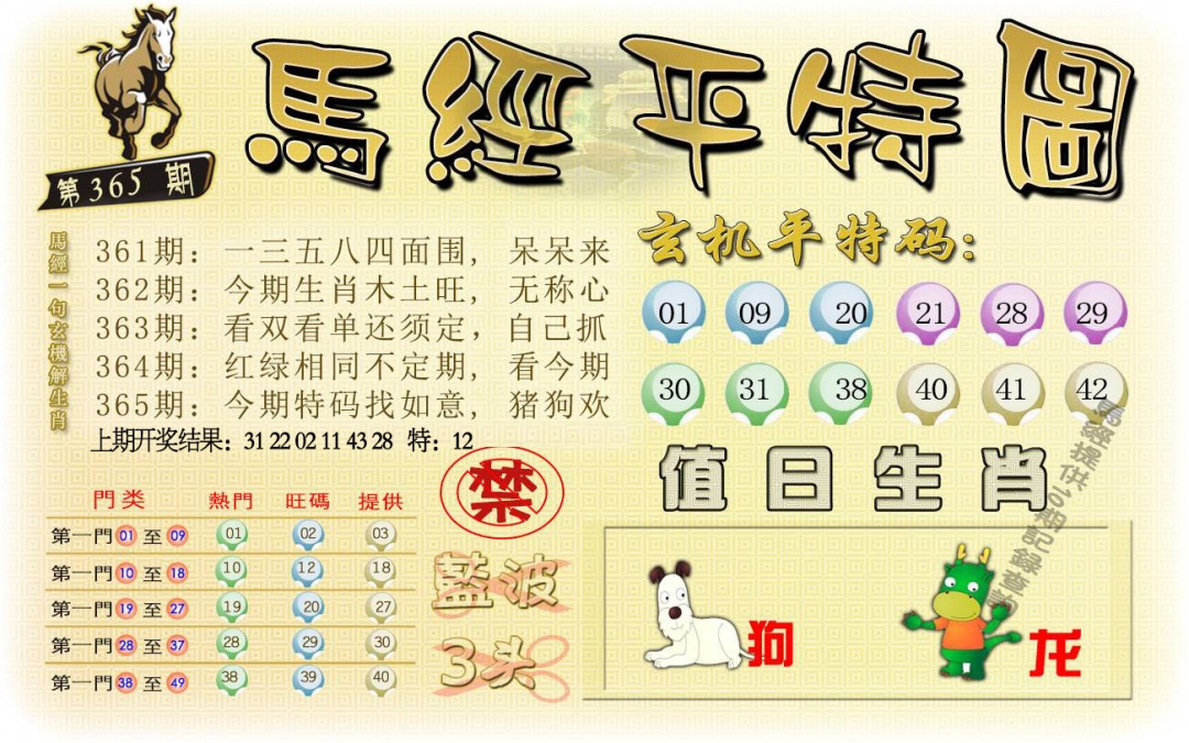 365期马经平特图[图]