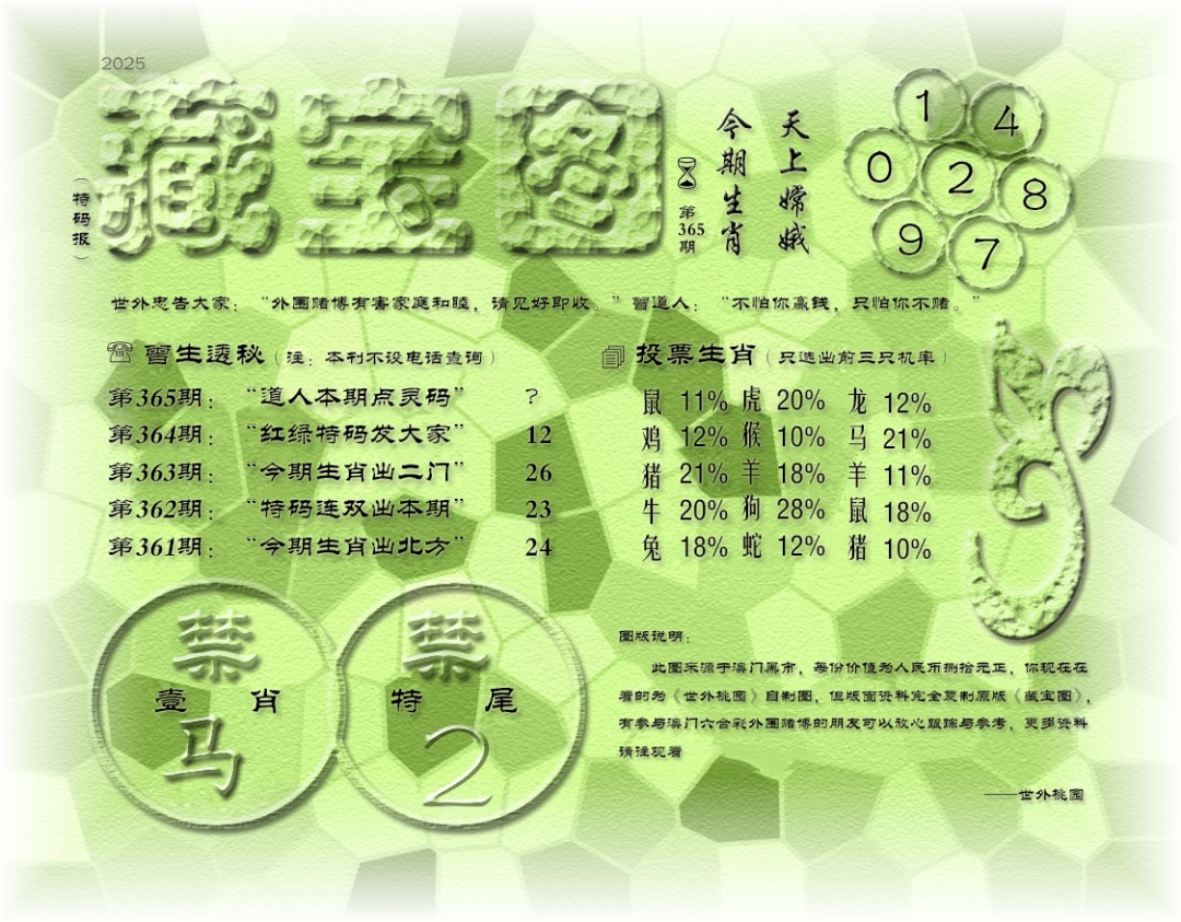 365期老《藏宝图》[图]