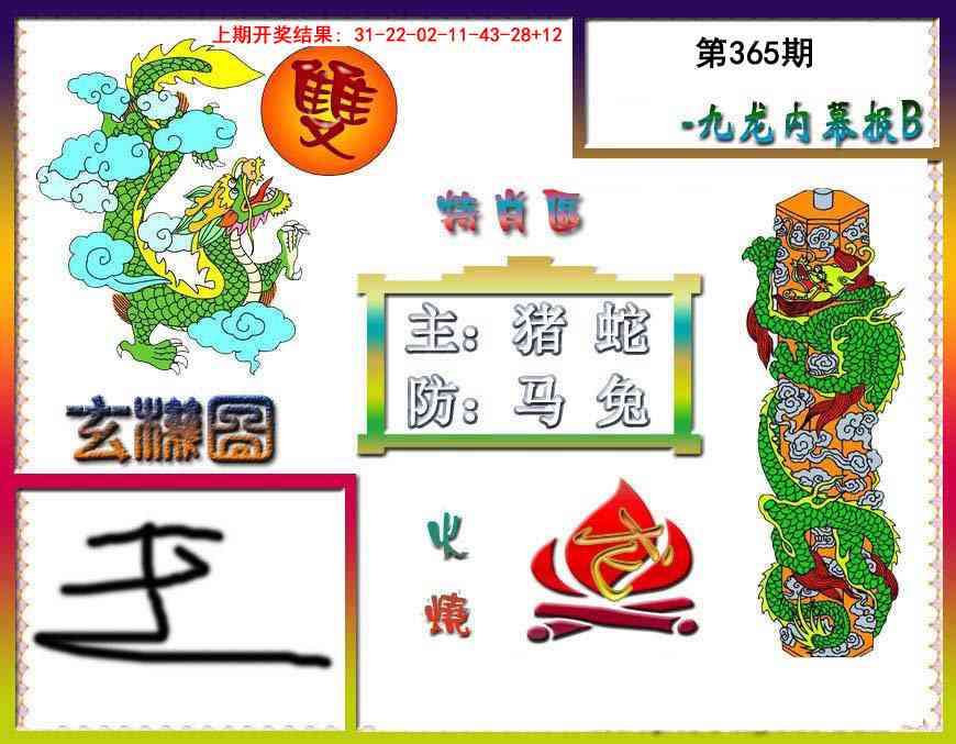 365期九龙内幕特肖图B[图]