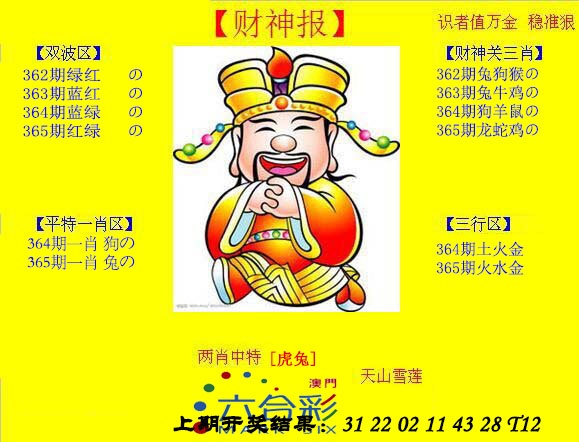 365期黄财神[图]