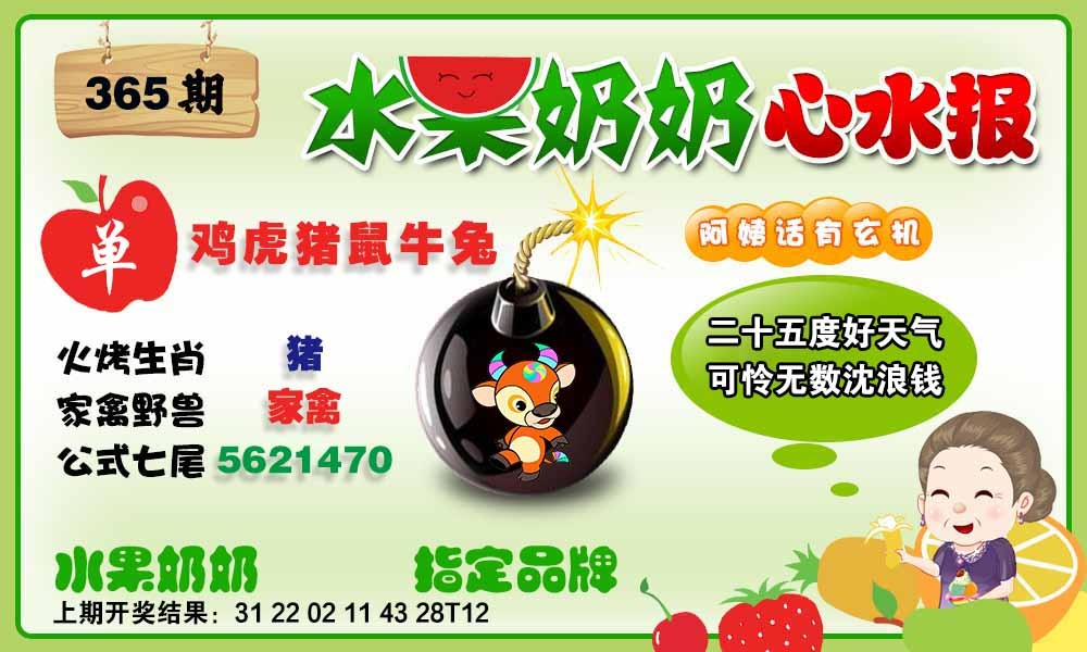 365期水果心水报[图]