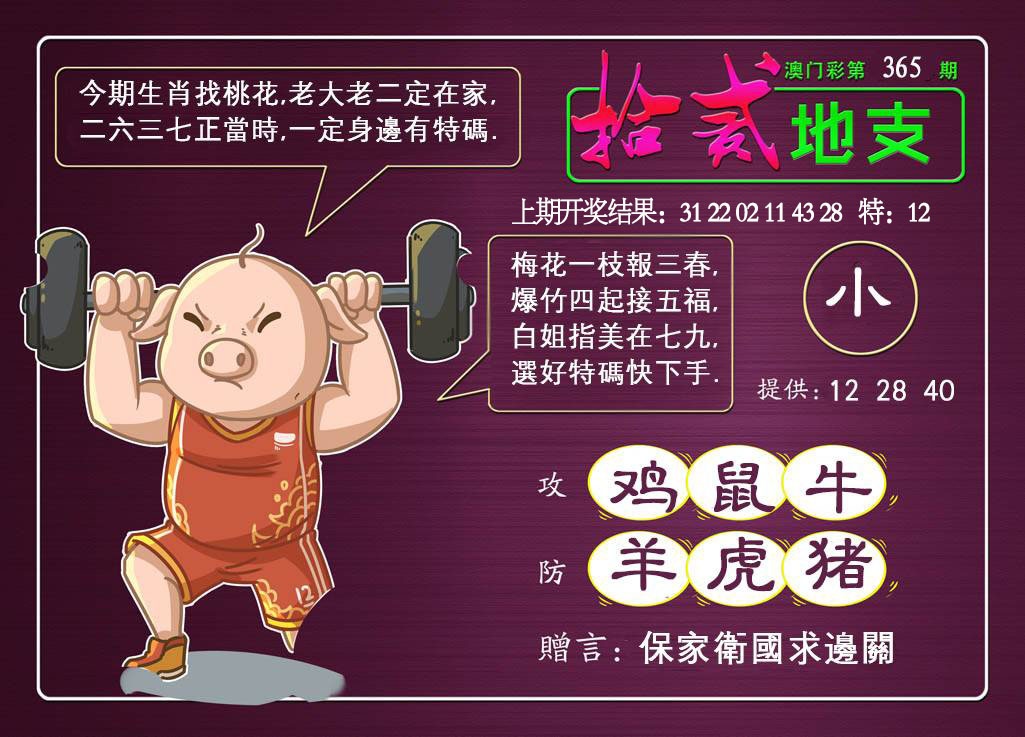 365期十二地支[图]