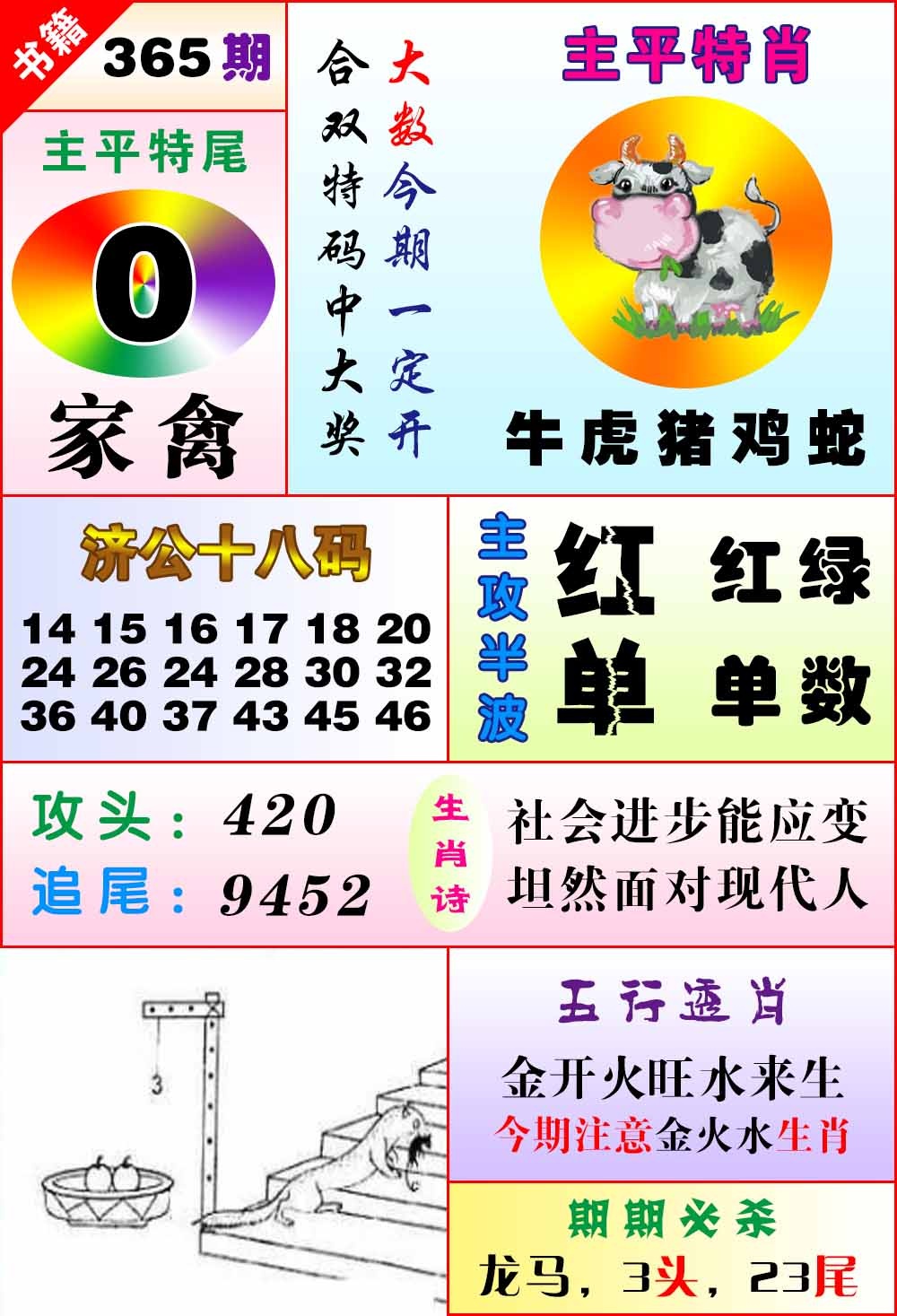 365期澳门狗头铡[图]