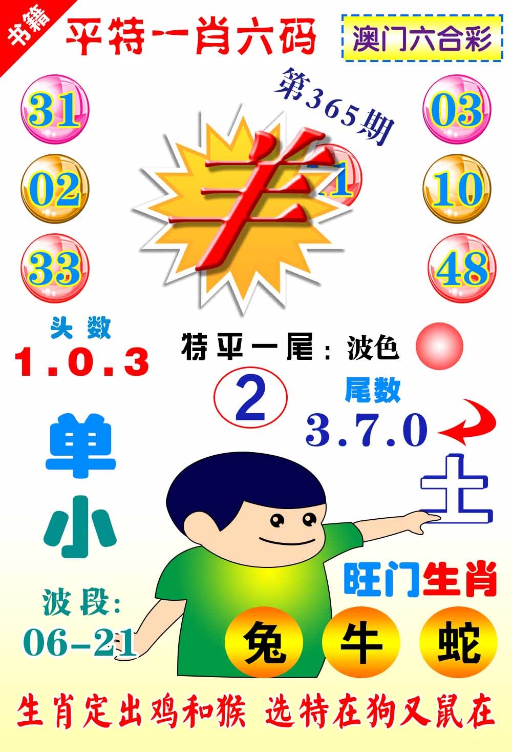 365期澳门一肖六码[图]