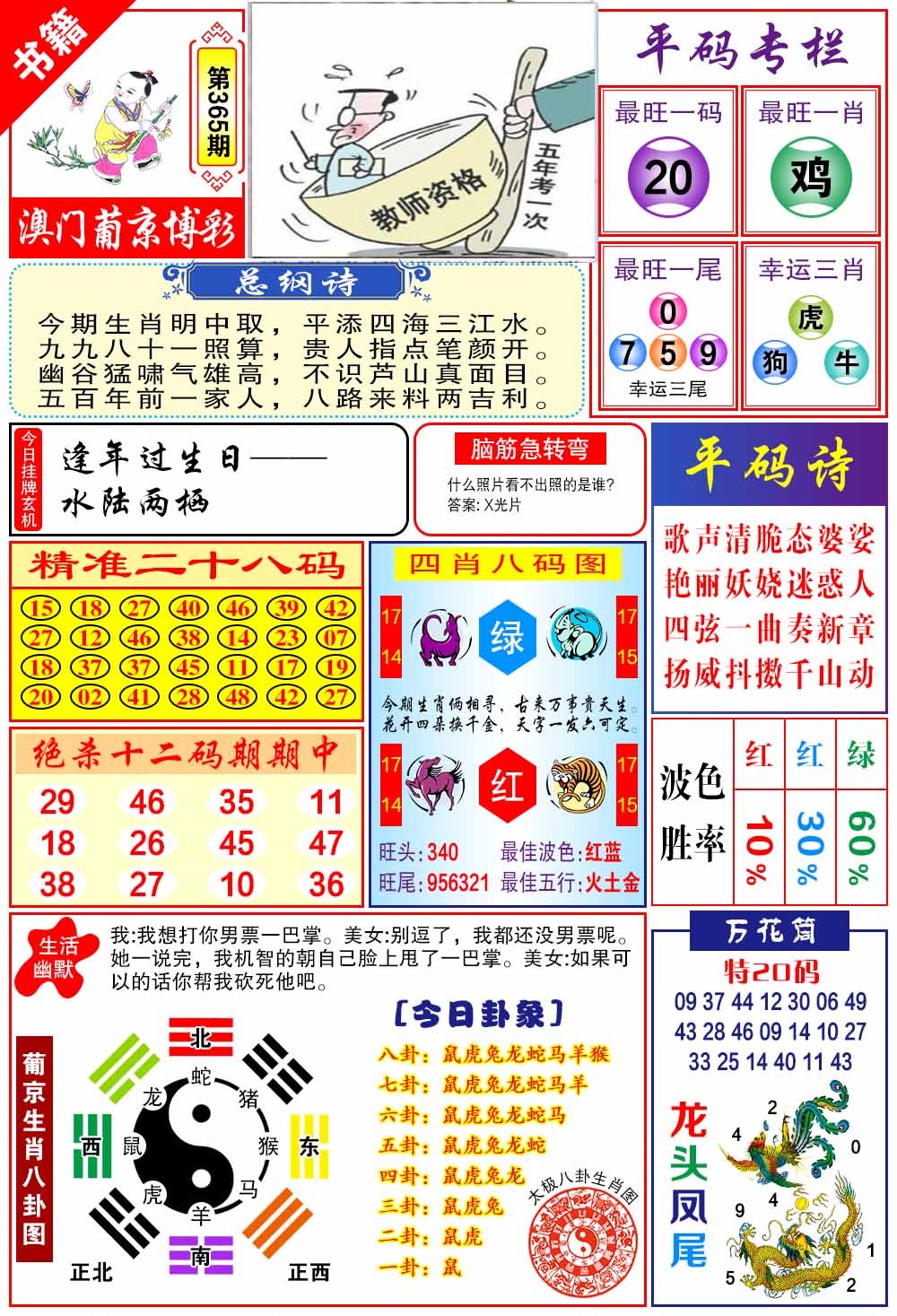 365期澳门万花筒[图]