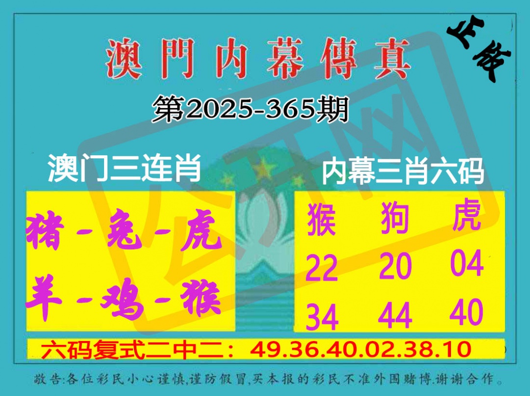 365期内幕传真三肖版[图]