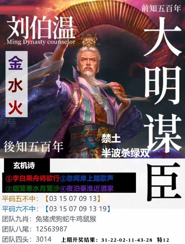 365期大明谋臣[图]